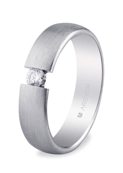 Alianzas Plata - 5750151N Mate Circonita 5 Mm - Unisex