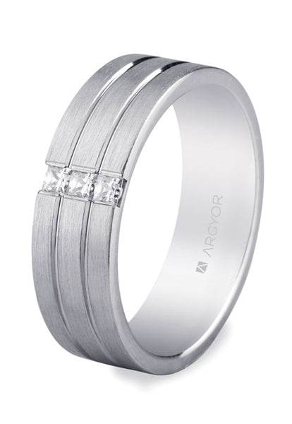 Alianzas Plata - 5765152N Mate Con Circonitas - Unisex