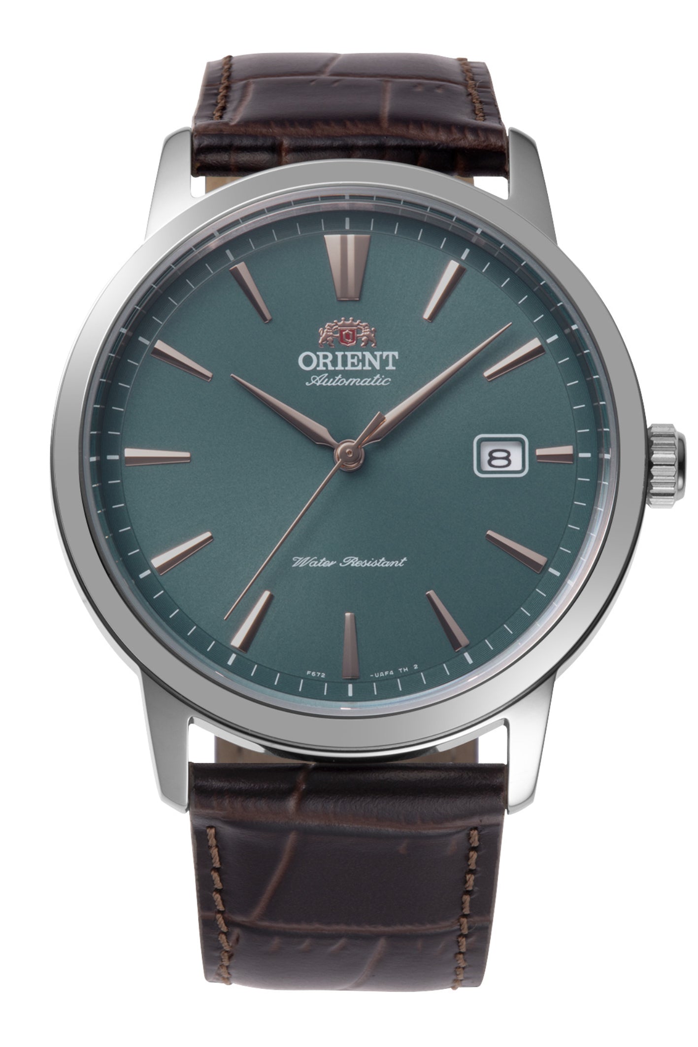 Reloj Orient Symphony RA-AC0F13E30B, esfera verde