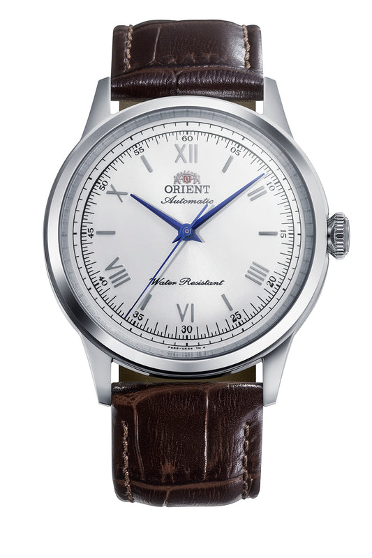 Reloj Orient Bambino 38 Automático RA-BB0002S30B, esfera blanco