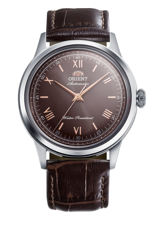 Reloj Orient Bambino 38 Automático RA-BB0004Y30B, esfera marrón