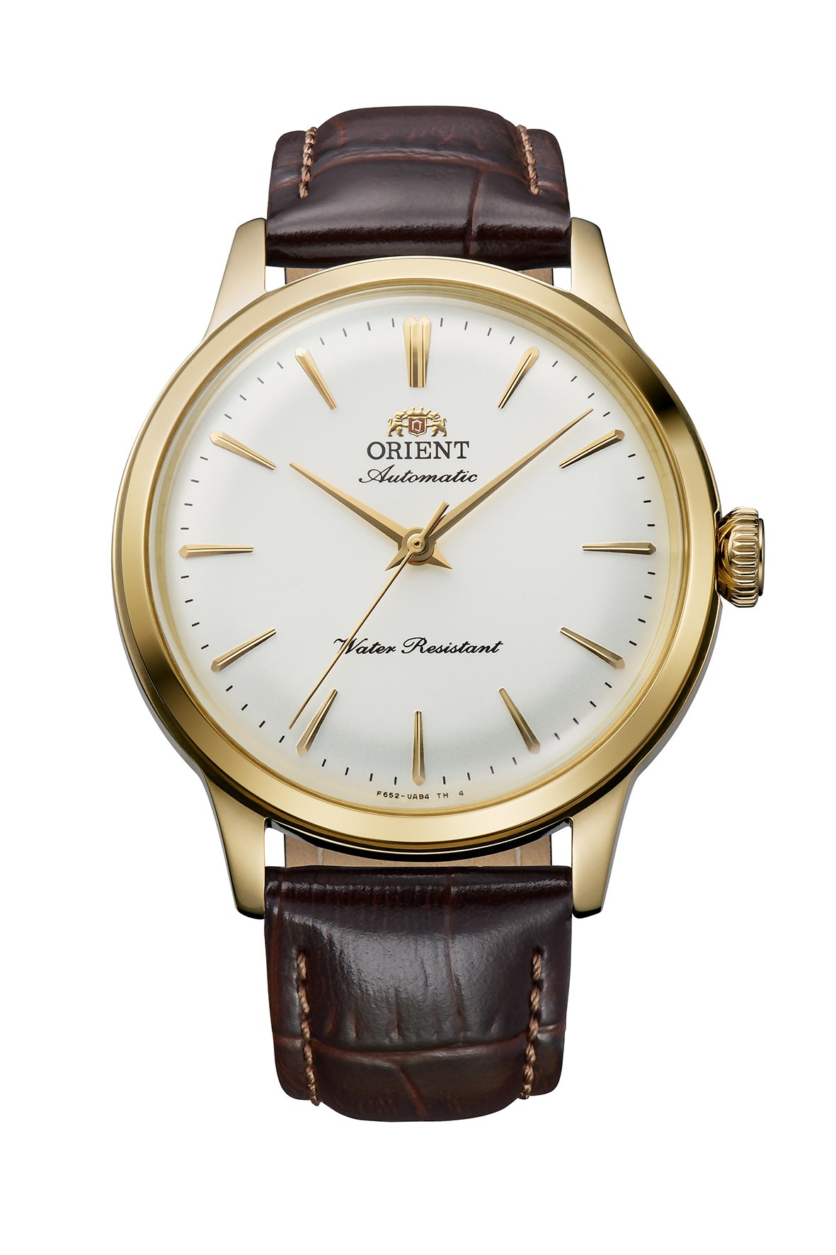 Reloj Orient Bambino 36 RA-BB0101S30B, esfera blanco