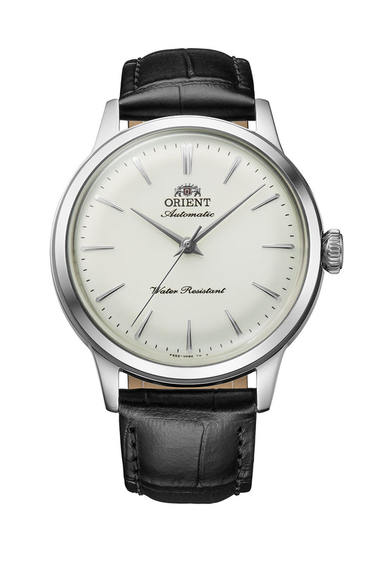 Reloj Orient Bambino 36 RA-BB0103S30B, esfera blanco