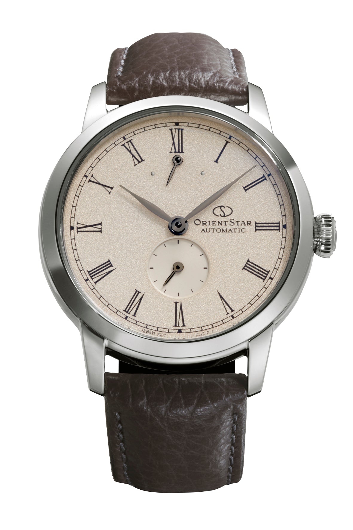 Reloj Orient Star Contemporary Date Automático RE-BS0002S00B, esfera marfil