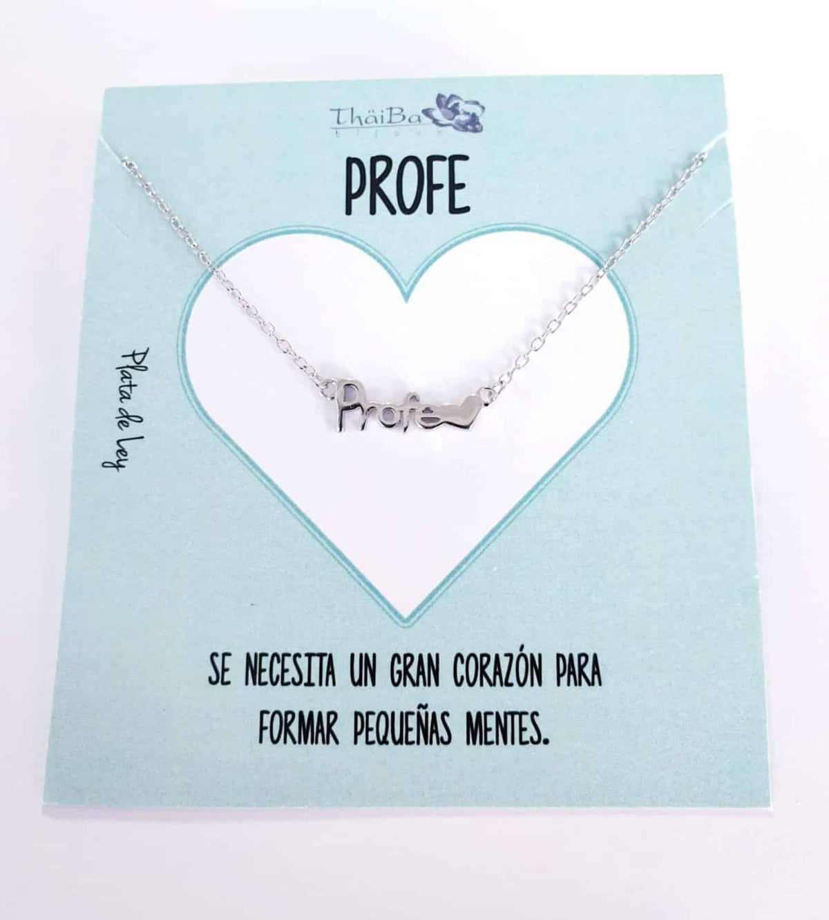 Collar profe de plata de ley - vista adicional
