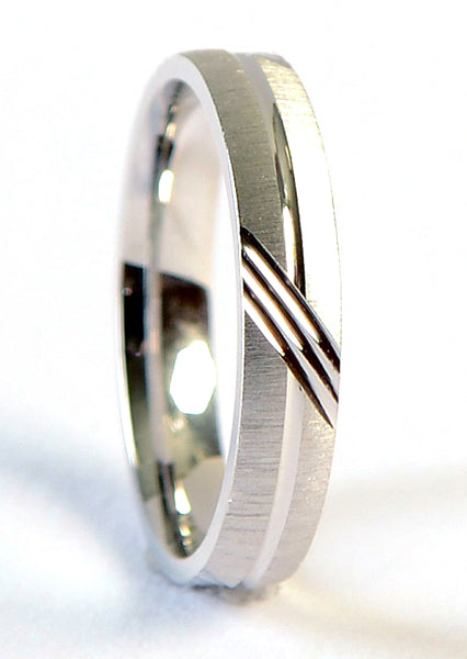 Alianzas Plata - Ma9 Mate Brillo - Unisex