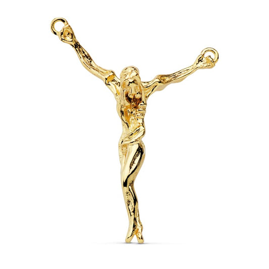 18K CRISTO DE DALI ORO AMARILLO 38X30 MM 5.85 GR