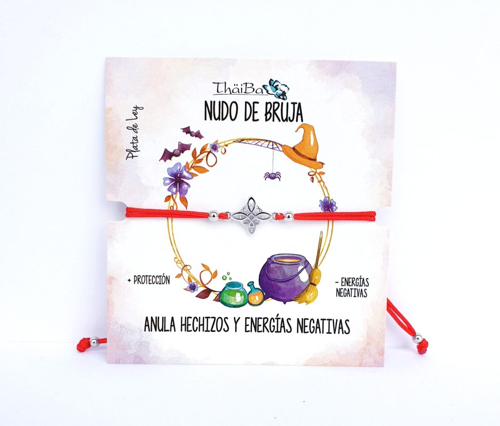 Joyas Con Mensaje - Pul2155 Hilo Rojo Nudo Bruja - Senora