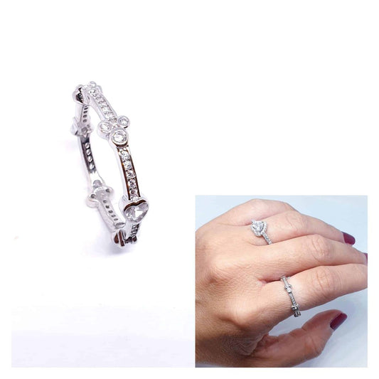 Anillo mickey de plata de ley - Joyería Zafir
