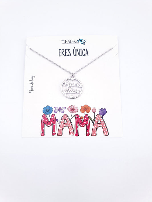 Collar mamá te quiero