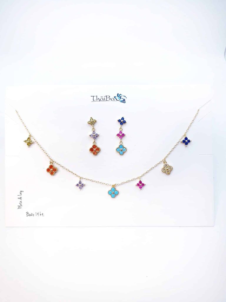 Set Fantasía luxurious oro de 14 quilates