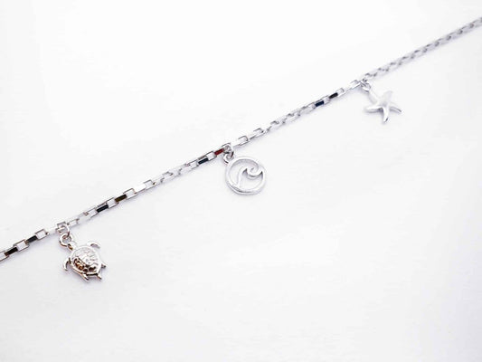 Pulsera mar de plata de ley - Joyería Zafir