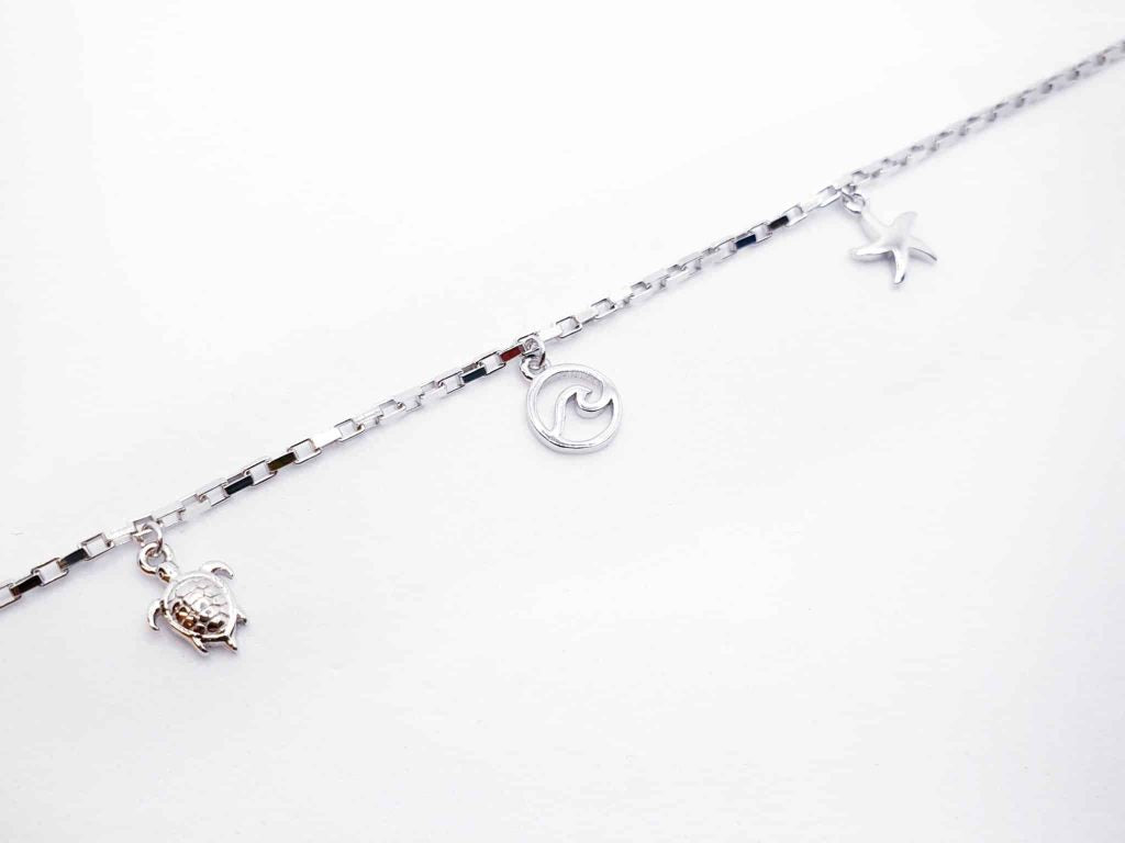 Pulsera mar de plata de ley - Joyería Zafir