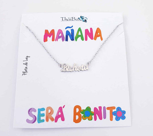 Collar Bichota de plata de ley