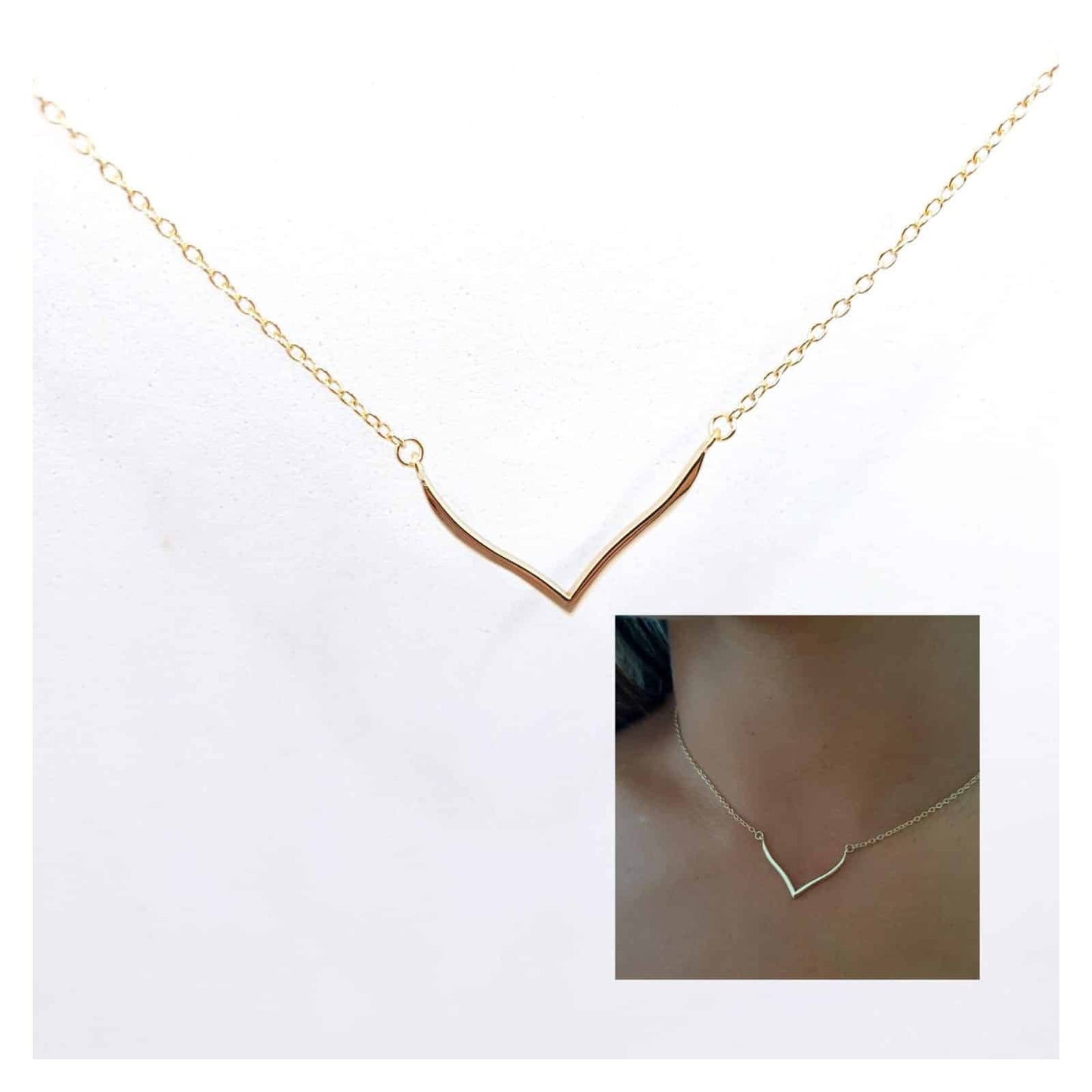 Collar Salma oro de 14 quilates
