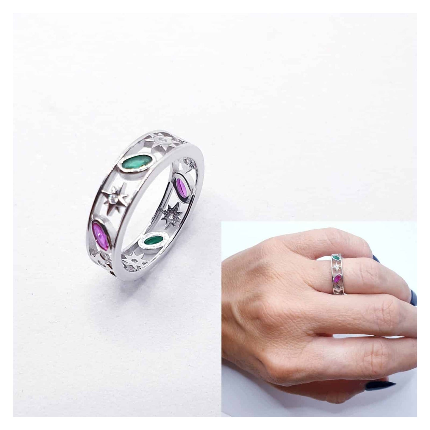 Anillo Magic de plata de ley