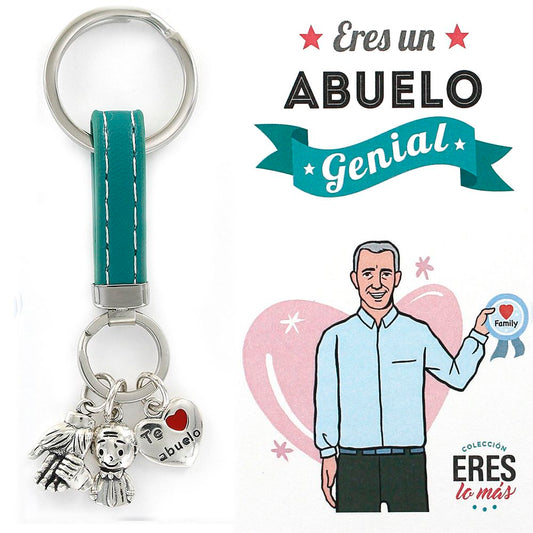Llavero Eres Lo Mas Un Abuelo Genial