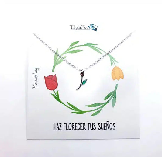 Collar tulipan