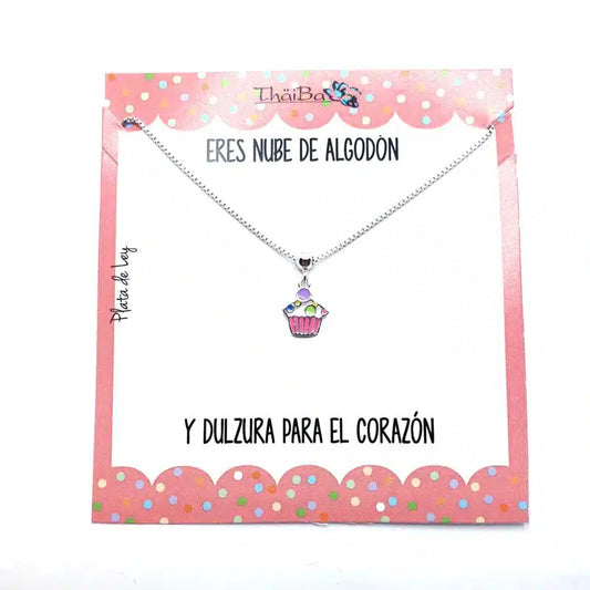 Collar Cup Cake infantil