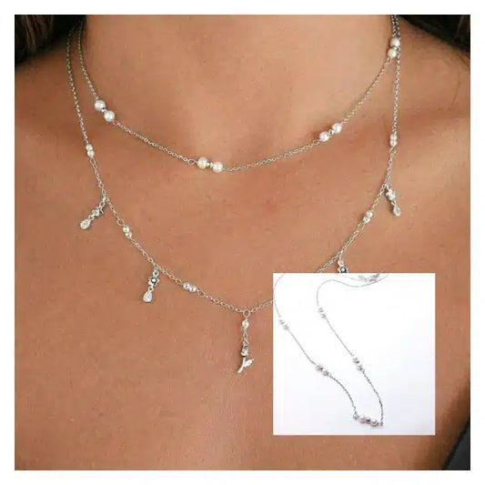 Collar Perlas Basic