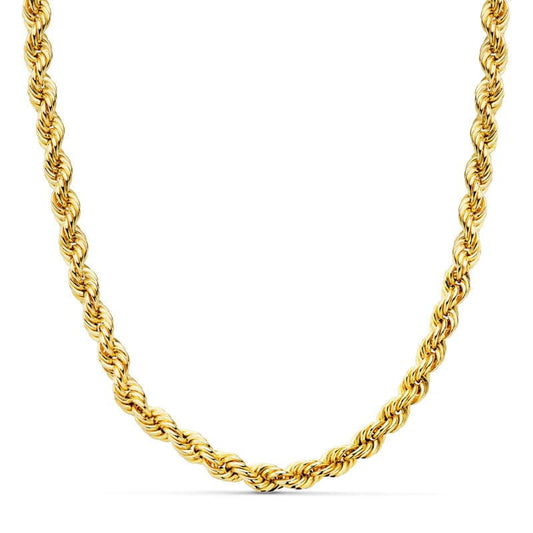 Cordon Salomonico 5 mm de oro amarillo 18K