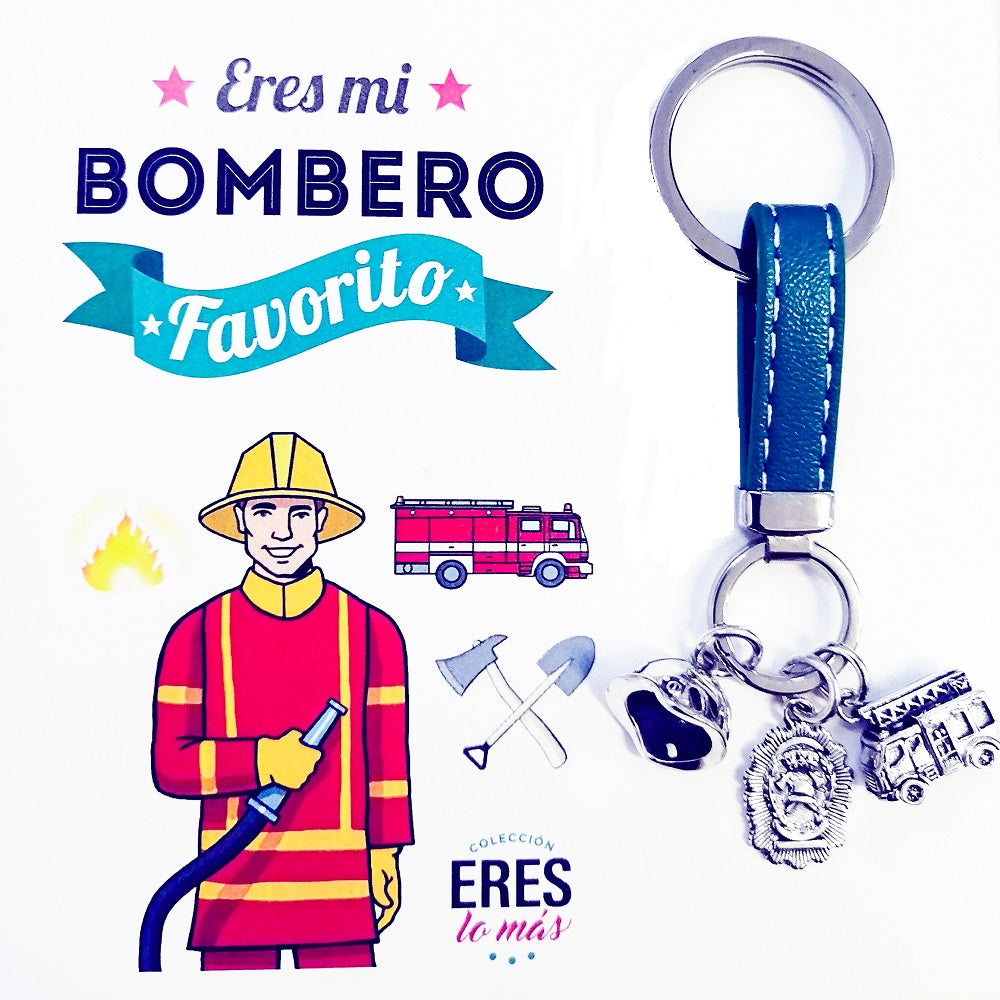 Llavero Mi Bombero Favorito