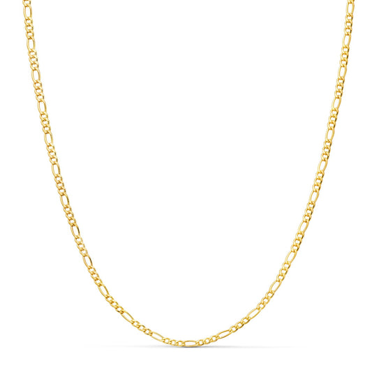 18K CADENA ORO AMARILLO CARTIER HUECA 2.5MM LARGO: 60CM