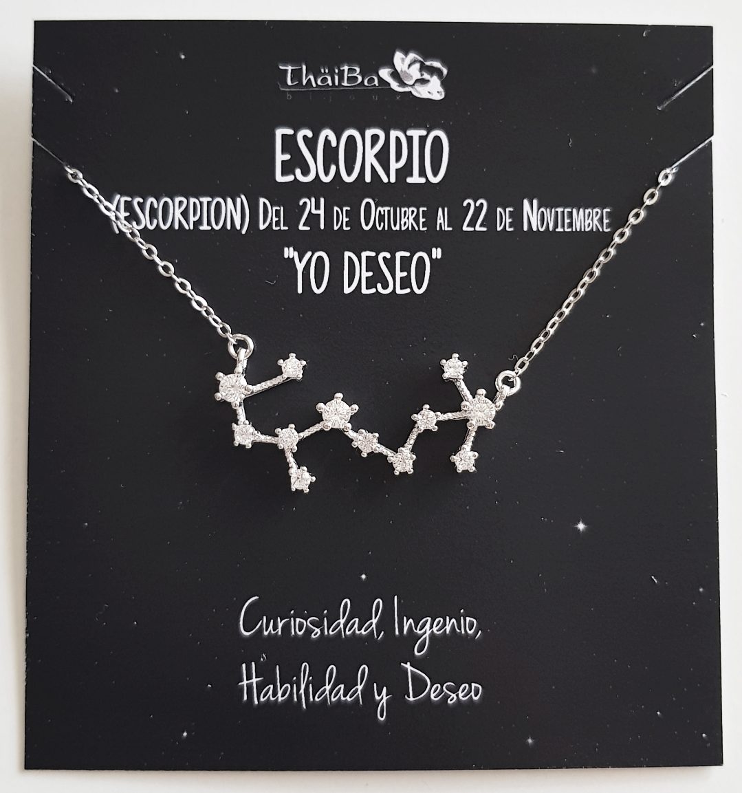 Collar constelaciòn escorpio