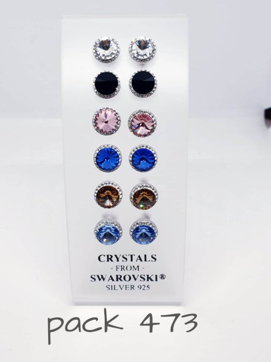 Pendientes swarovski 10 mm
