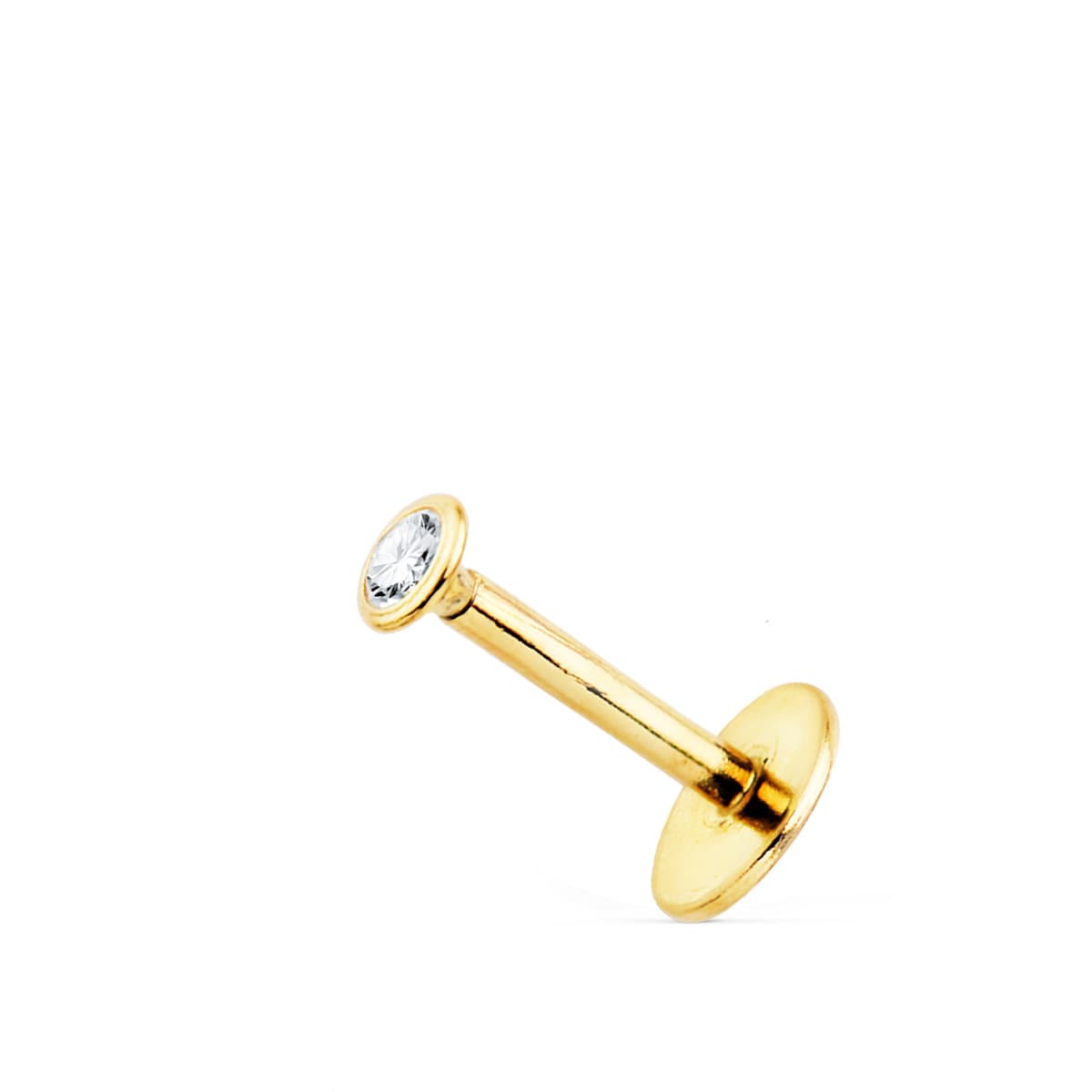 Piercing Oreja Chaton con Bocel 2,5 mm ( Unidad ) de oro amarillo 18K
