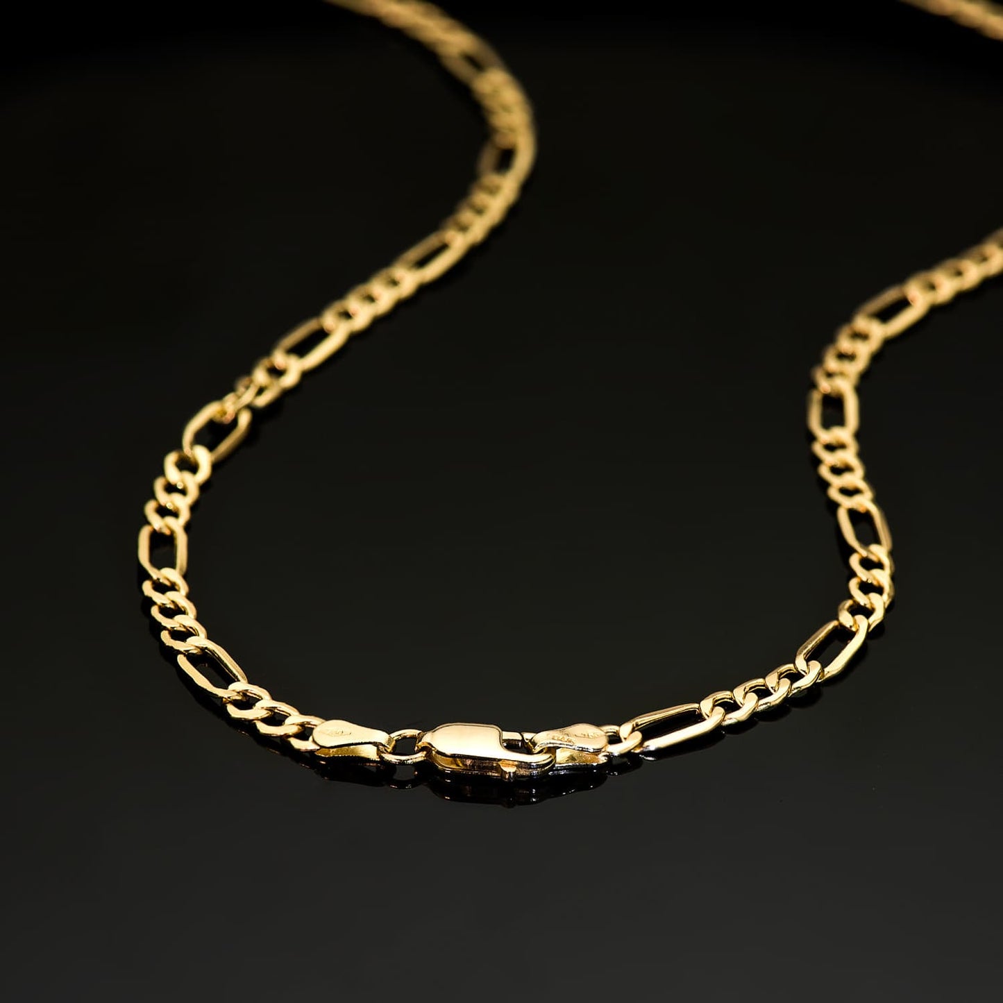 18K CADENA ORO AMARILLO CARTIER HUECA ANCHO: 3,5MM LARGO: 60CM CIERRE MOSQUETON