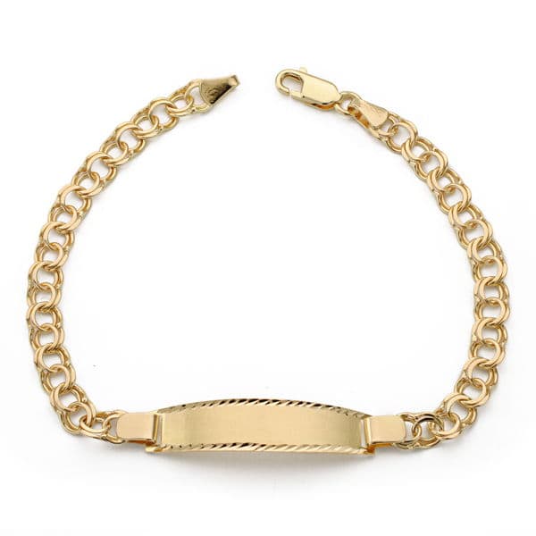 Esclava Hungara 20 cm de oro amarillo 18K