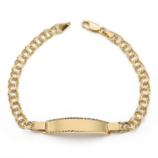 Esclava Hungara 20 cm de oro amarillo 18K