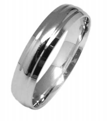 Alianzas Plata - 1124Sg Plata Tallas 5 Mm - Unisex
