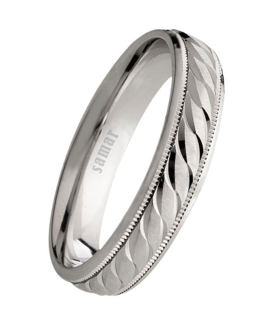 Alianzas Plata - 1131Sg Plata Confort 5 Mm - Unisex