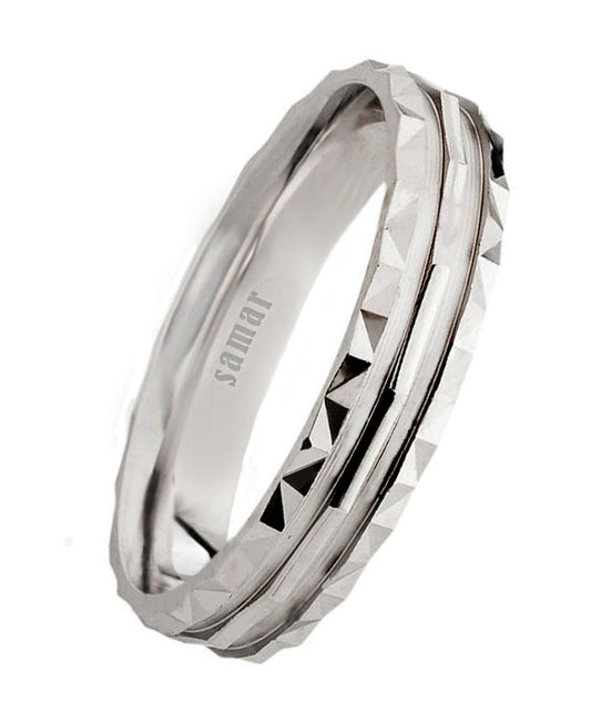 Alianzas Plata - 1132Sg Plata Confort 5 Mm - Unisex