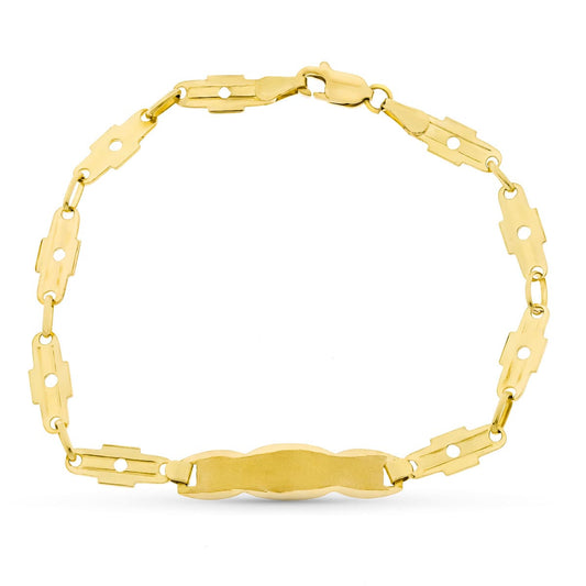Esclava Comunion Estrepiezas de oro amarillo 18K