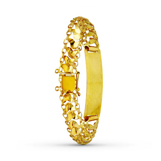 Esclava Princesa de oro amarillo 18K