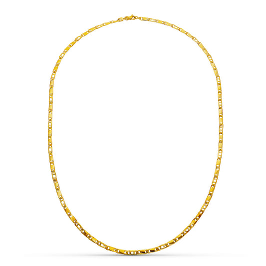 18K CADENA ORO AMARILLO MACIZA