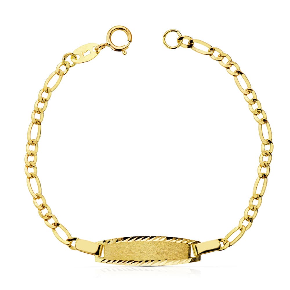 Pulsera Esclava Cartier 3x1. 14,5 cm de oro amarillo 18K
