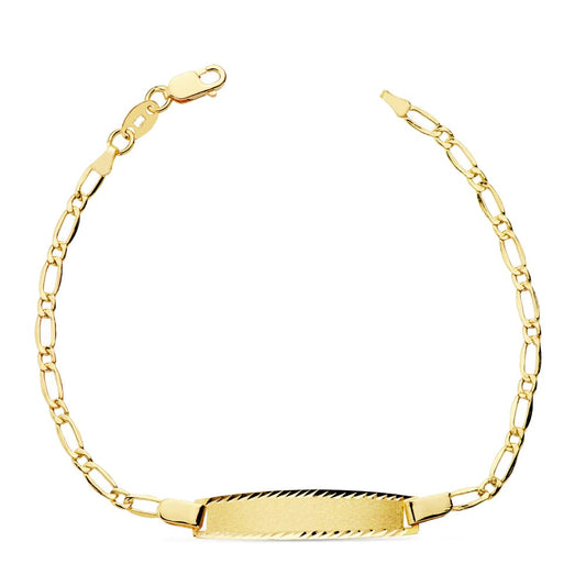 Pulsera Esclava Cartier 1x1 17 cm de oro amarillo 18K