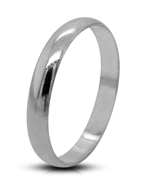 Alianzas Plata - 1001 Plata Media Cana 3 Mm - Unisex