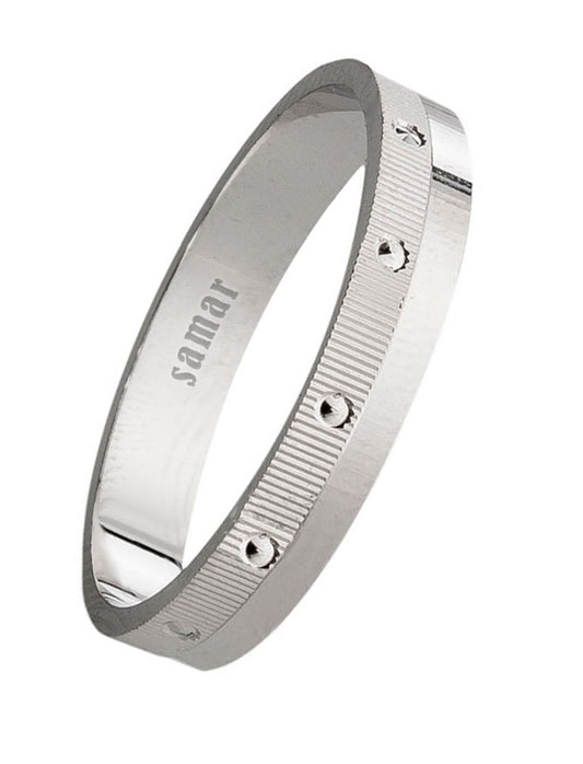 Alianzas Plata - 1002Sg Plata Tallas  4 Mm - Unisex