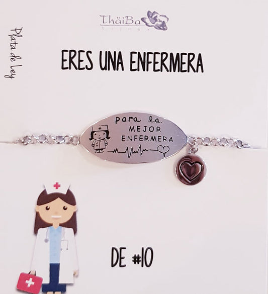 Joyas Profesiones - Pulsera Enfermera 2934 - Senora