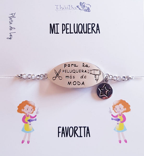 Joyas Profesiones - Pulsera Peluquera 2920 - Senora