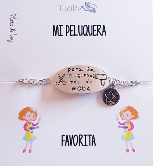 Joyas Profesiones - Pulsera Peluquera 2920 - Senora