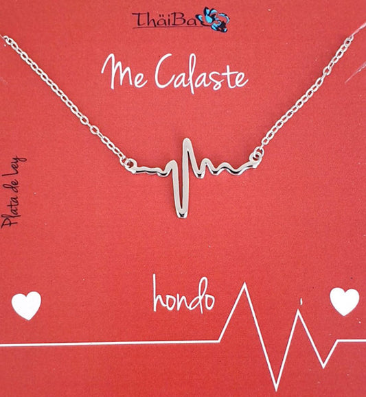 Joyas Con Mensaje - Coll548 Collar Vive - Electro - Senora