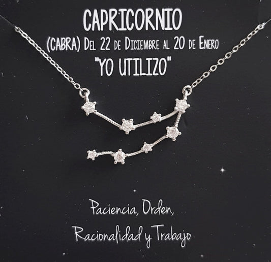 Constelacion - Collar Capricornio - Senora
