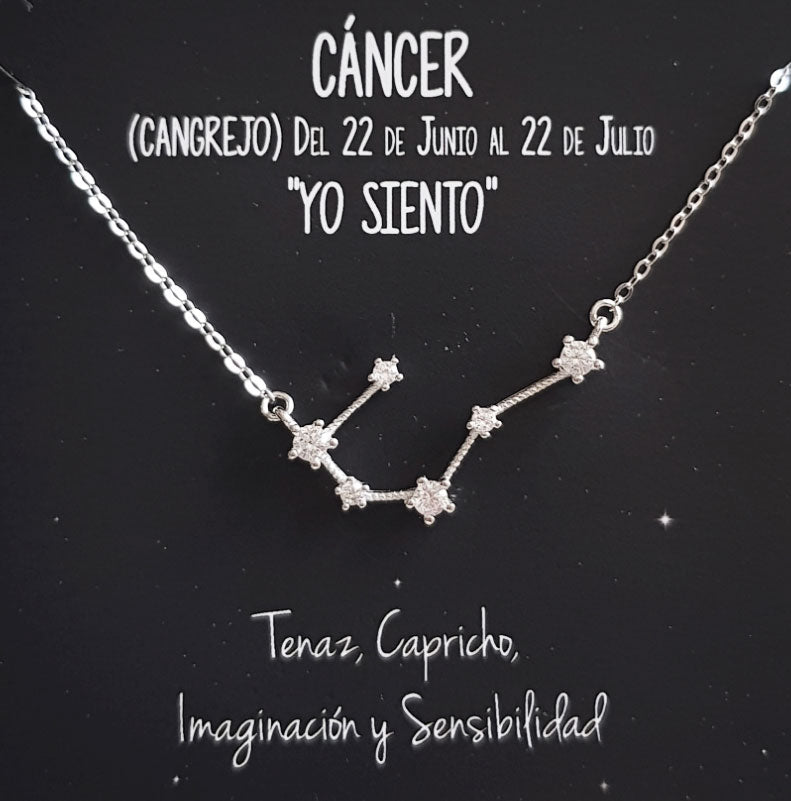 Constelacion - Collar Cancer - Senora