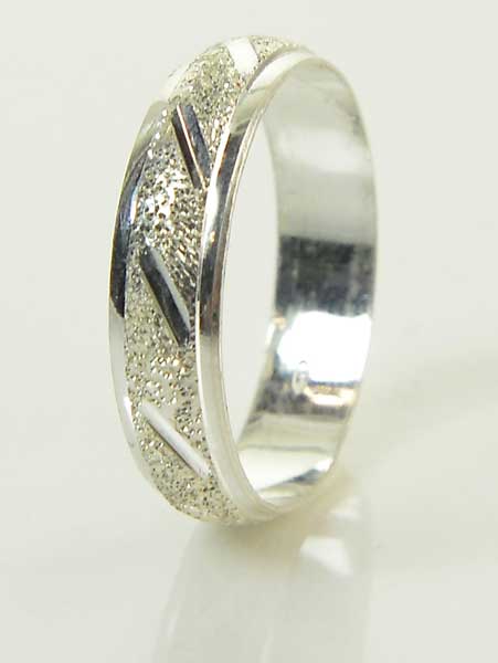 Alianzas Plata - 01004 Plata Media Cana 5 Mm - Unisex